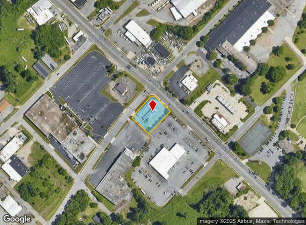  1800 S Main St, High Point, NC Parcel Map