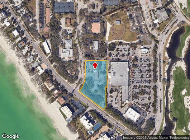  500 Bay Isles Rd, Longboat Key, FL Parcel Map