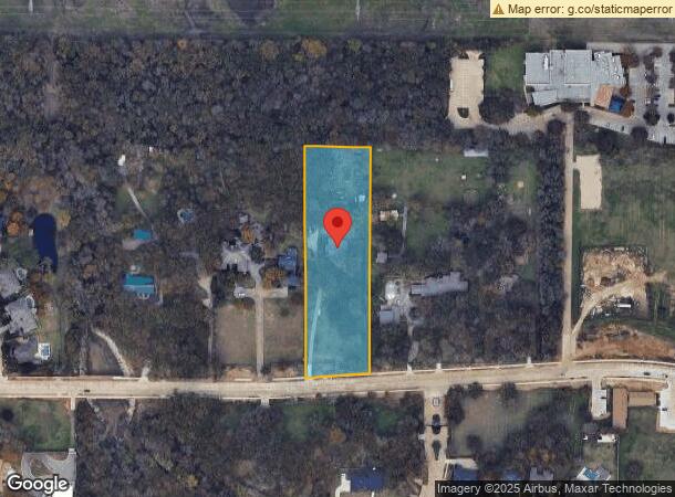  1807 W Harris Rd, Arlington, TX Parcel Map