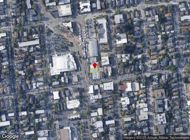  1481 Shattuck Ave, Berkeley, CA Parcel Map