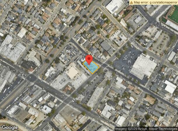  1435 High St, Oakland, CA Parcel Map