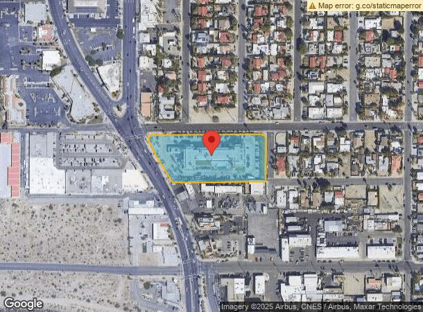  660 S Palm Canyon Dr, Palm Springs, CA Parcel Map