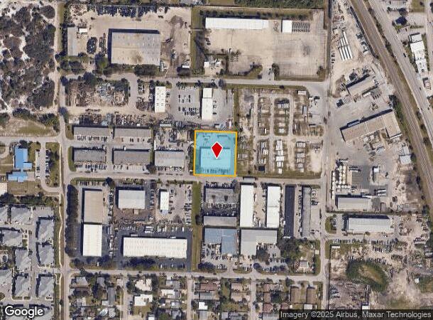 601 Whitney Ave, Lantana, FL Parcel Map