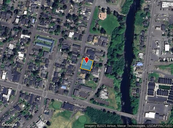  2149 S Franklin St, Seaside, OR Parcel Map