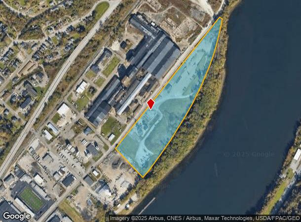 Old Ohio Valley Pike, Martins Ferry, OH Parcel Map