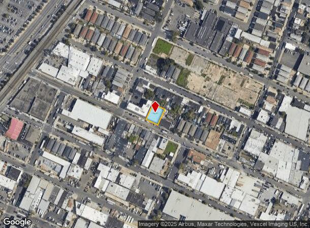 168 Emmet St, Newark, NJ Parcel Map