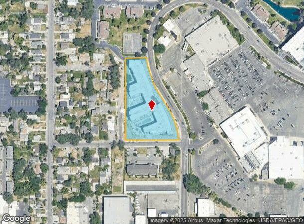  1111 E Brickyard Rd, Salt Lake City, UT Parcel Map