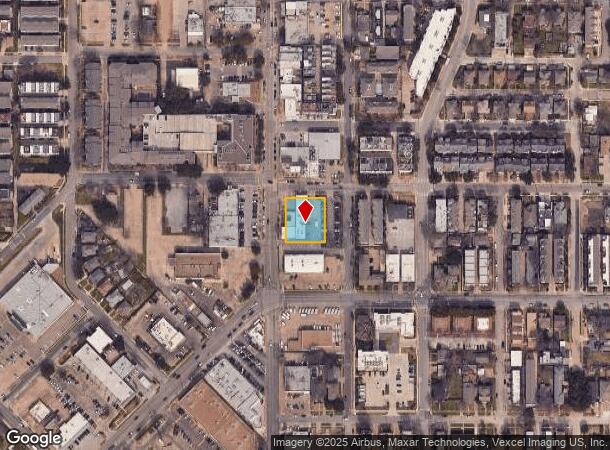  1710 Greenville Ave, Dallas, TX Parcel Map