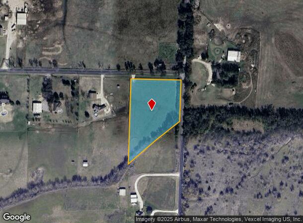  9061 Crow Wright Rd, Sanger, TX Parcel Map