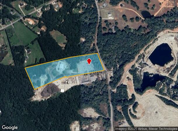  1411 Sunbelt Way, Auburn, GA Parcel Map