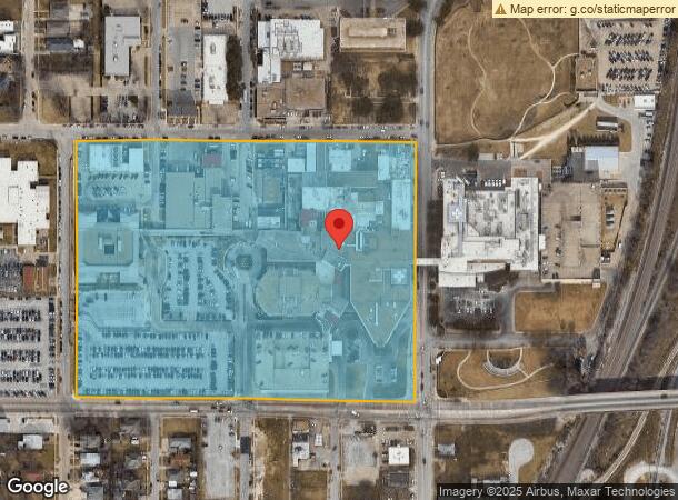  1500 S Main St, Fort Worth, TX Parcel Map