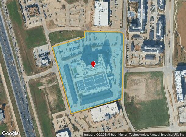3100 Town Center Trl, Denton, TX Parcel Map