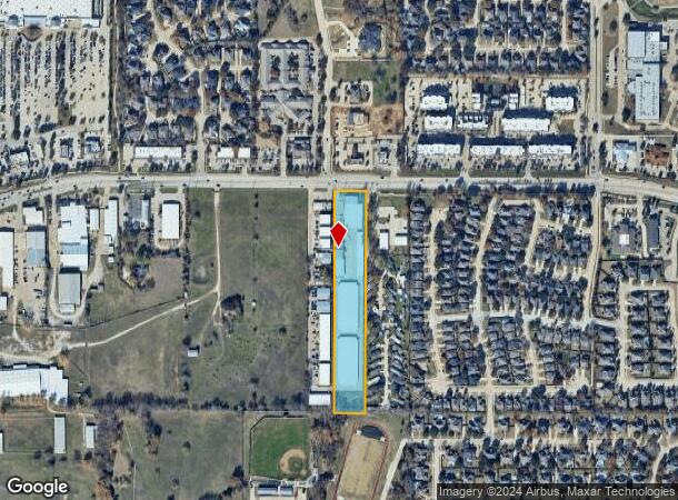  2711 Justin Rd, Flower Mound, TX Parcel Map