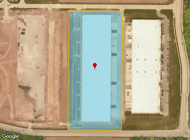 3725 E Milis Dr, Appleton, WI Parcel Map