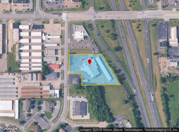  2134 Sw Westport Dr, Topeka, KS Parcel Map