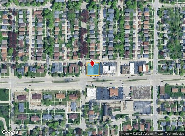 8522 W Capitol Dr, Milwaukee, WI Parcel Map