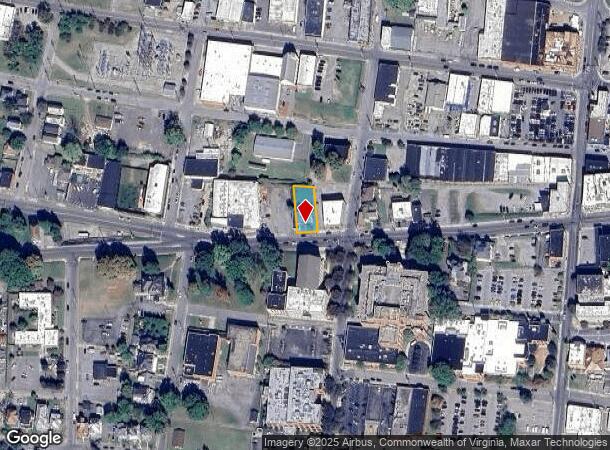  609 Campbell Ave Sw, Roanoke, VA Parcel Map