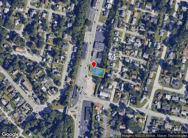 892 Oaklawn Ave, Cranston, RI Parcel Map