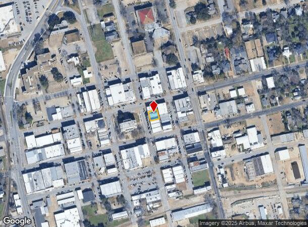 103 S Baylor St, Brenham, TX Parcel Map