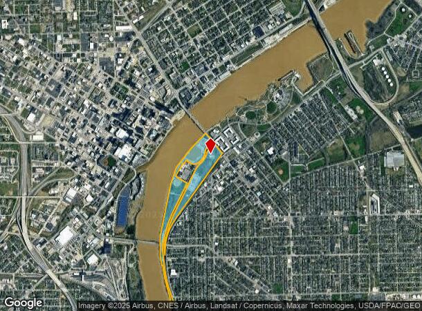  100 Main St, Toledo, OH Parcel Map