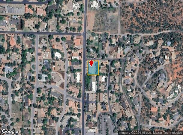  550 Jordan Rd, Sedona, AZ Parcel Map