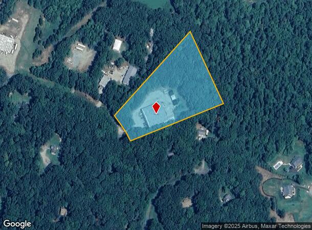  4000 Jefferson Park Rd, Powhatan, VA Parcel Map