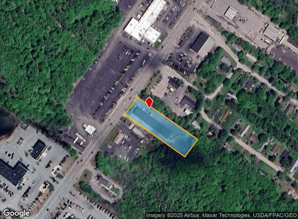  873 Portland Rd, Saco, ME Parcel Map