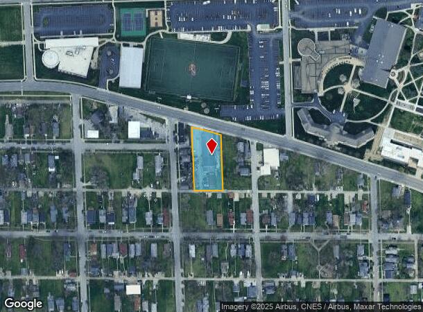 1304 Maumee Ave, Fort Wayne, IN Parcel Map