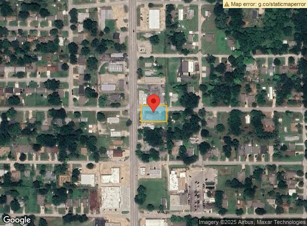  1501 S Main St, Sapulpa, OK Parcel Map