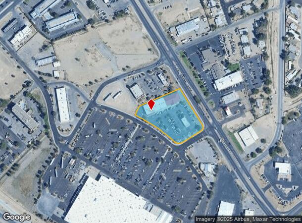 1600 S Valley Dr, Las Cruces, NM Parcel Map