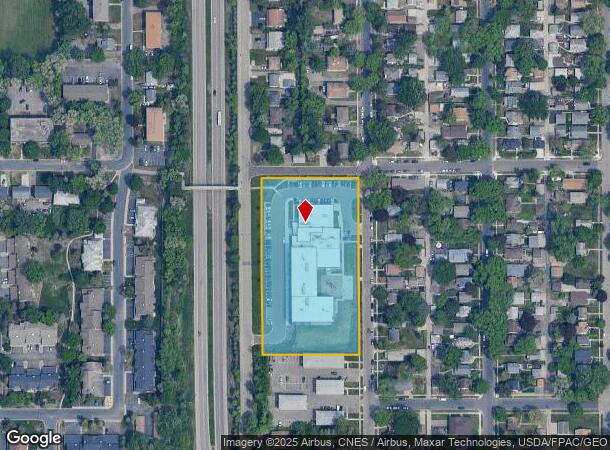  4141 University Ave Ne, Minneapolis, MN Parcel Map