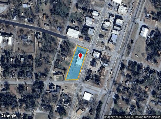 2233 Pine St, Unadilla, GA Parcel Map