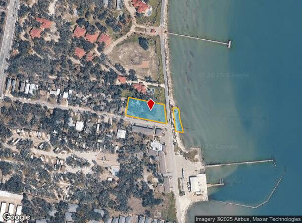 1003 N Fulton Beach Rd, Rockport, TX Parcel Map
