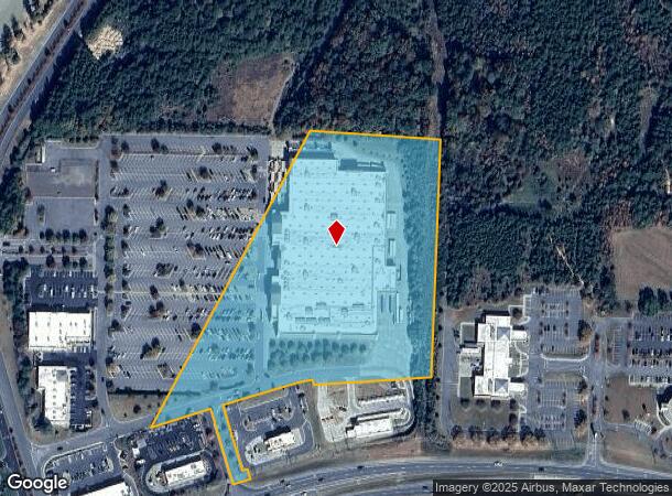  1876 Main St W, Locust, NC Parcel Map