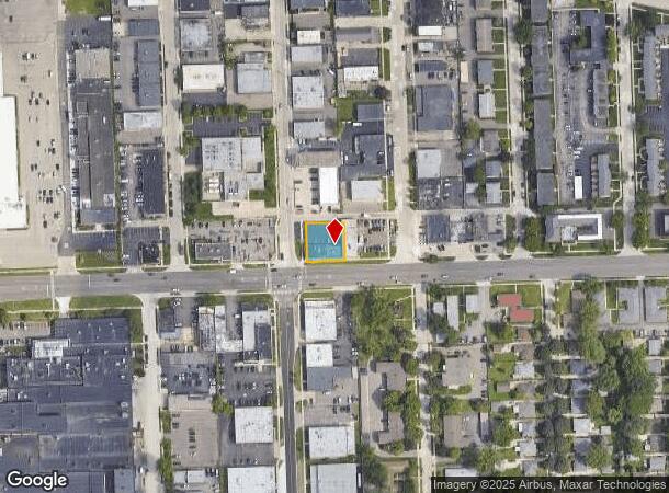  2512 W 14 Mile Rd, Royal Oak, MI Parcel Map