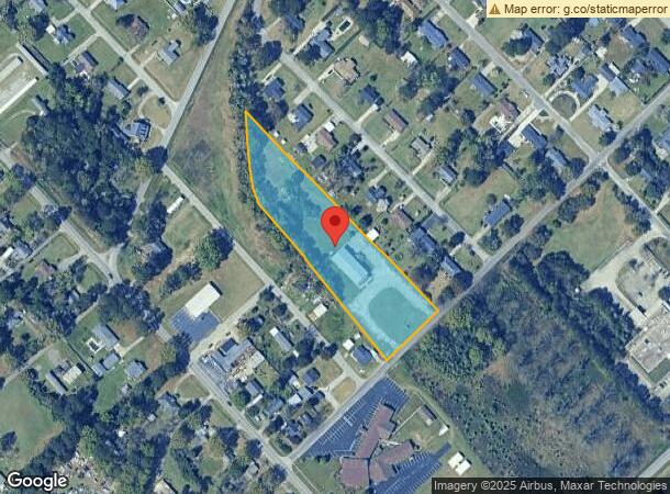  109 Langston Rd, Darlington, SC Parcel Map