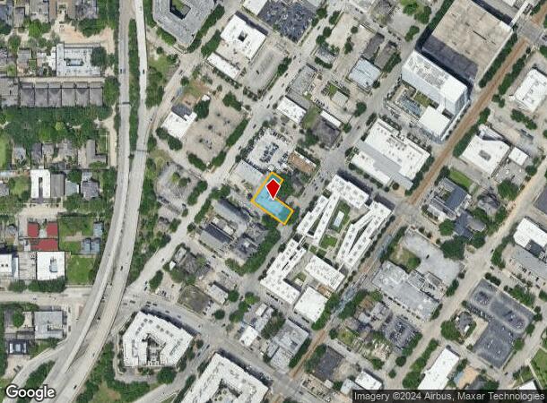  3518 Travis St, Houston, TX Parcel Map