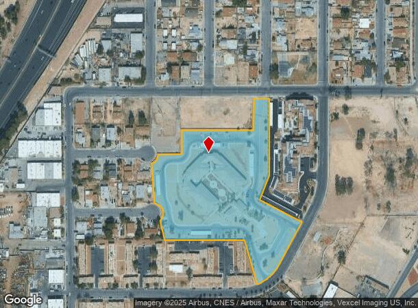  1705 Yale St, North Las Vegas, NV Parcel Map
