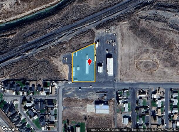  750 W Elm St, Connell, WA Parcel Map