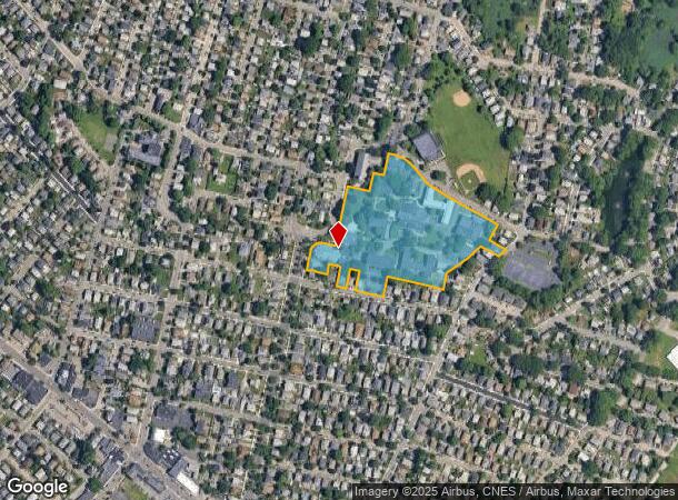  23 E Elm Ave, Quincy, MA Parcel Map