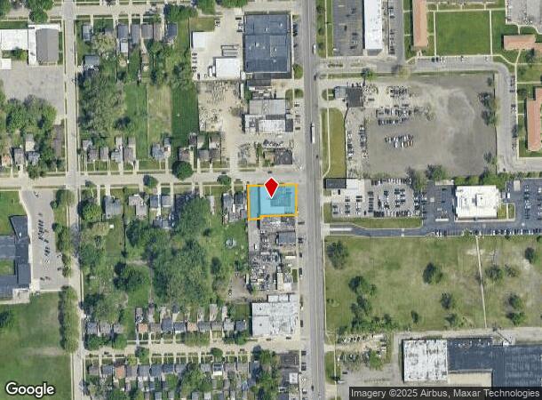 21235 Dequindre Rd, Hazel Park, MI Parcel Map