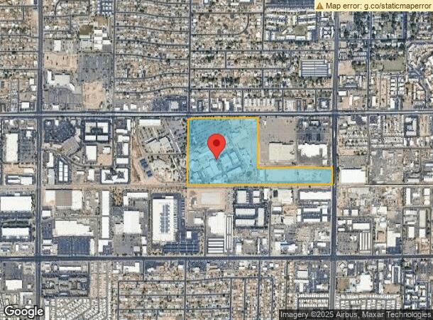  1601 W Main St, Mesa, AZ Parcel Map