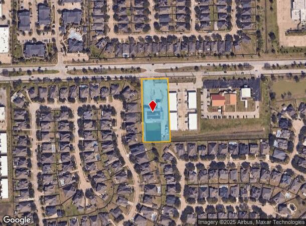 12310 Broadway St, Pearland, TX Parcel Map