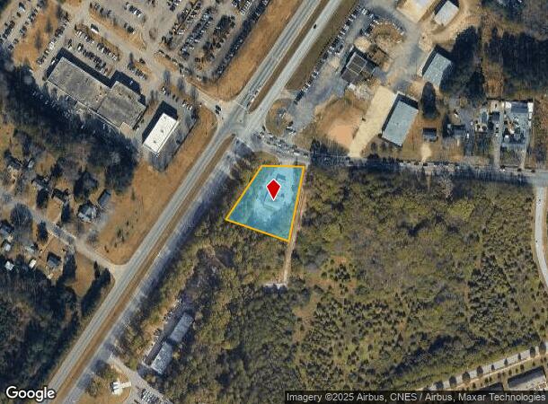  2500 Burlington Mills Rd, Wake Forest, NC Parcel Map