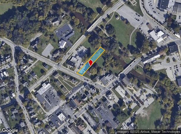 77 Manor Ave, Downingtown, PA Parcel Map
