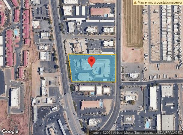  1129 S Bluff St, Saint George, UT Parcel Map