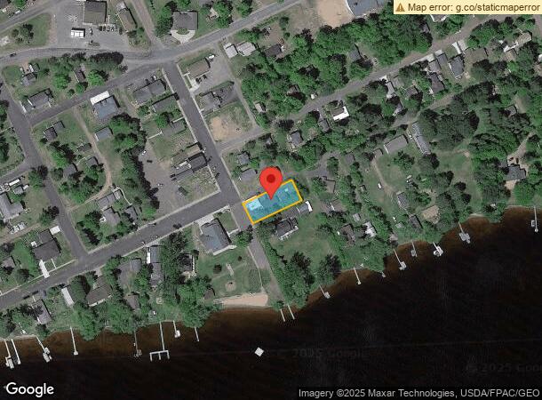  6896 S Lake Ave, Lake Nebagamon, WI Parcel Map