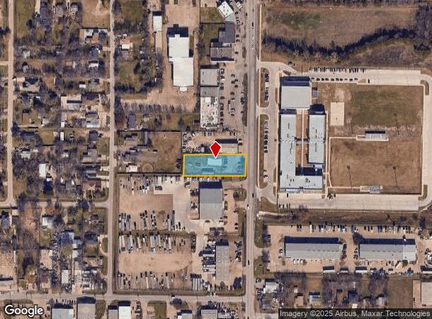 1623 S Peachtree Rd, Balch Springs, TX Parcel Map