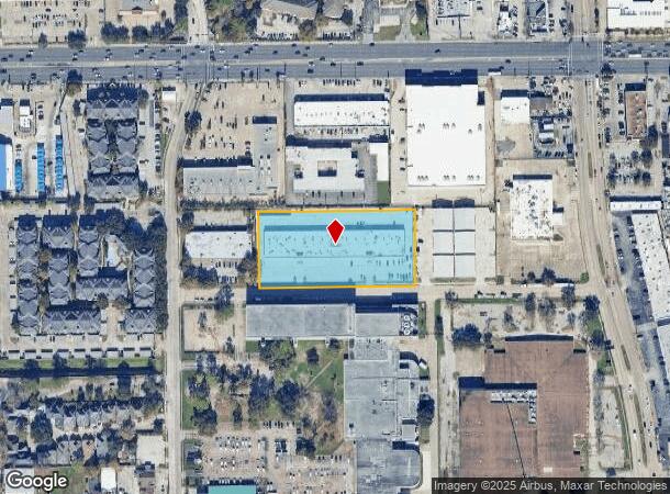  9000 Park West Dr, Houston, TX Parcel Map