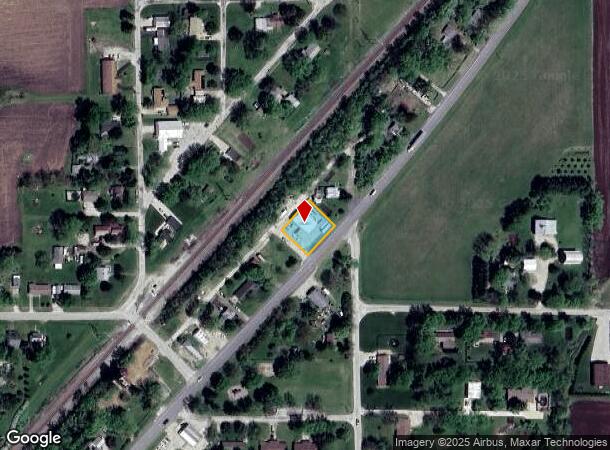  6037 S Lincoln Rd, Boody, IL Parcel Map